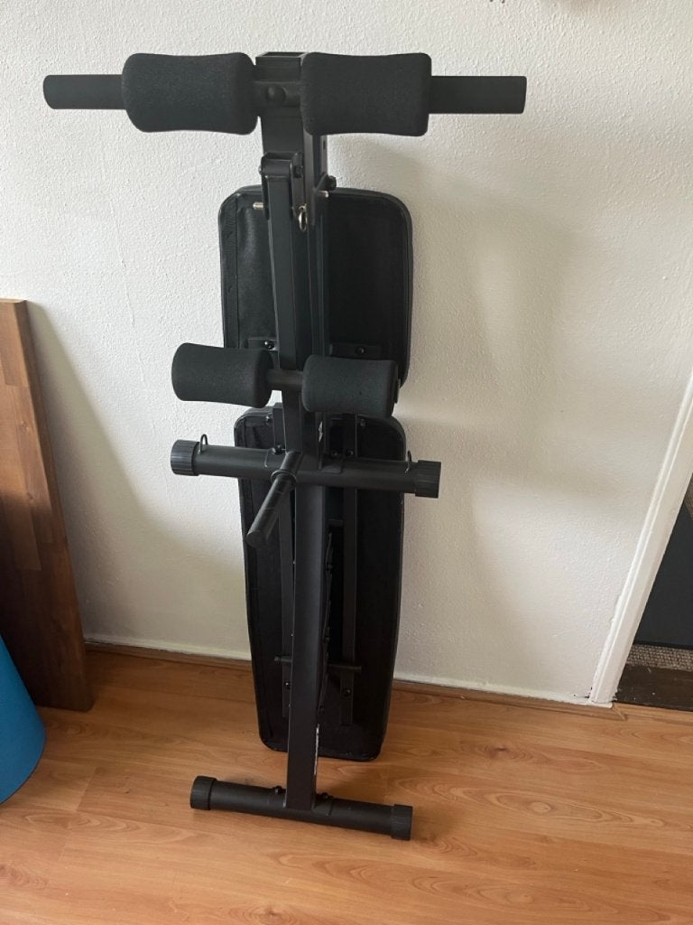 Fitnessbank verstelbare (trainingsbank curlbank), Sport en Fitness, Ophalen, Zo goed als nieuw, Metaal, Hometrainer