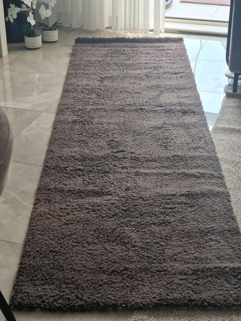 Bruin tapijt, Bruin, 200 cm of meer, Ophalen of Verzenden, Zo goed als nieuw