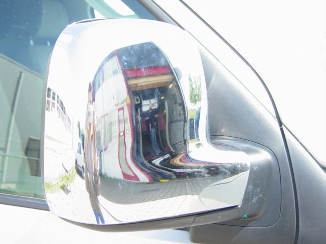 VW T5 Spiegelkappen RVS chroom (set van 2 stuks), Niet ingevuld, Niet ingevuld, Niet ingevuld