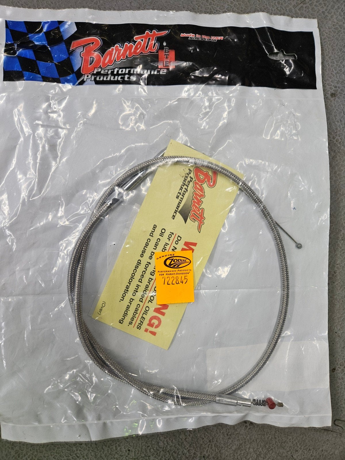 Nieuwe Barnett Gaskabel Idle Cable Harley Davidson, Motoren, Ophalen of Verzenden