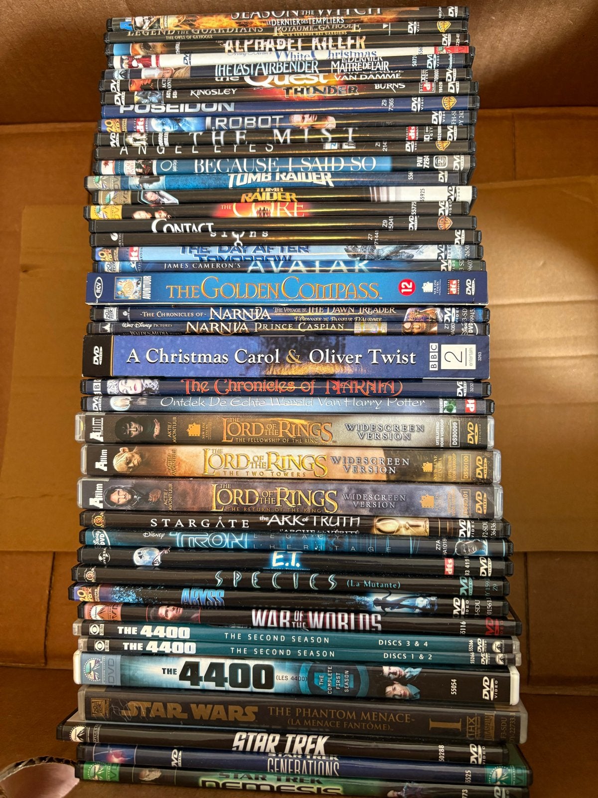 Grote collectie diverse DVD's - Films & Series, Nederlands, Ophalen of Verzenden, Zo goed als nieuw, Vanaf 12 jaar