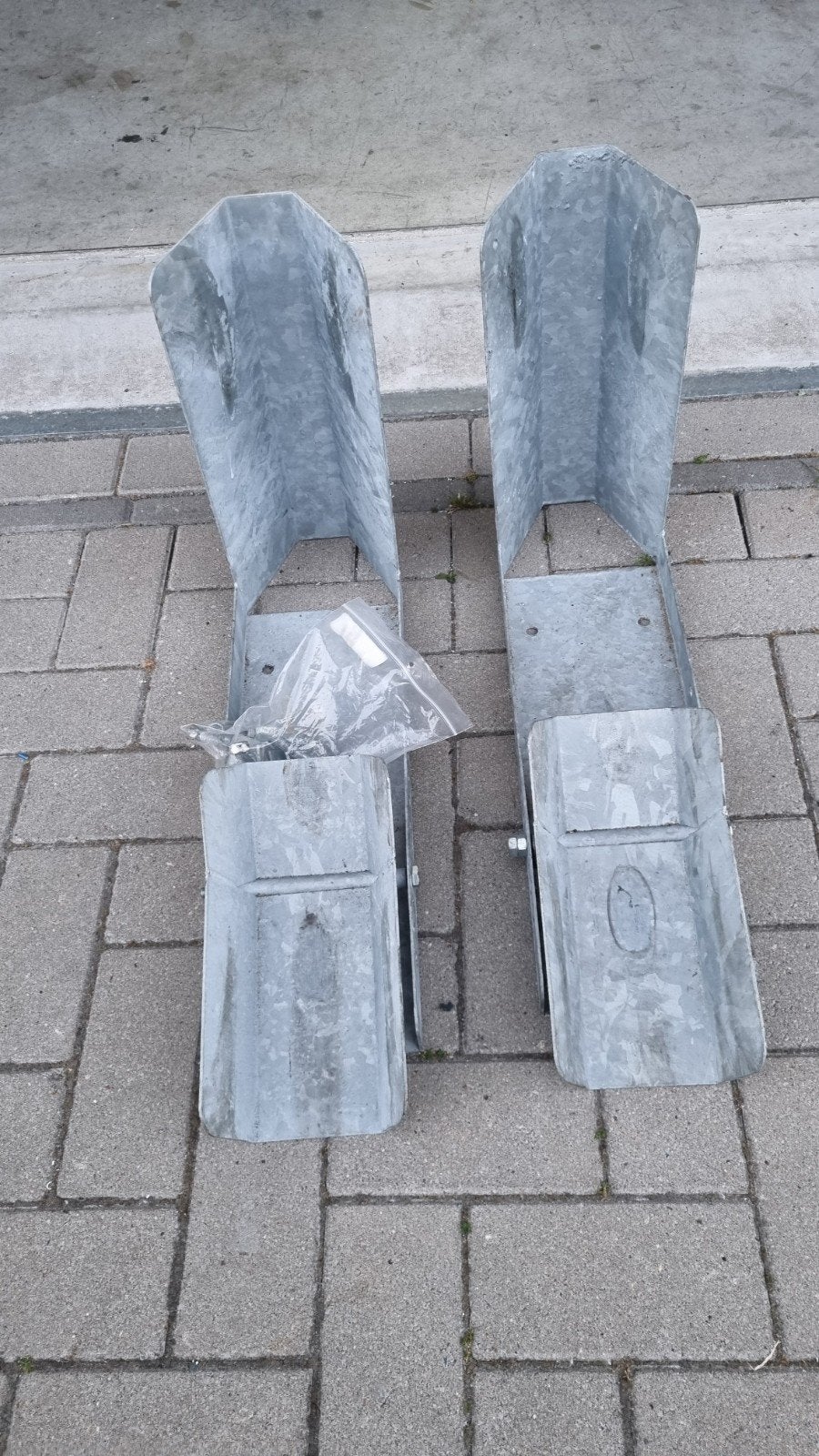 2x Universele Inrijklem Heavy Duty voor aanhanger/motor, Ophalen of Verzenden