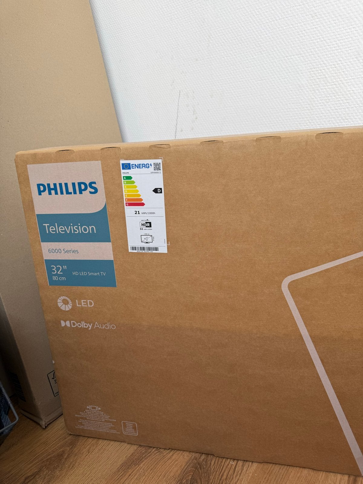 Philips 32" 6000 Serie HD LED Smart TV, Ophalen, Philips, LED, HD Ready (720p)