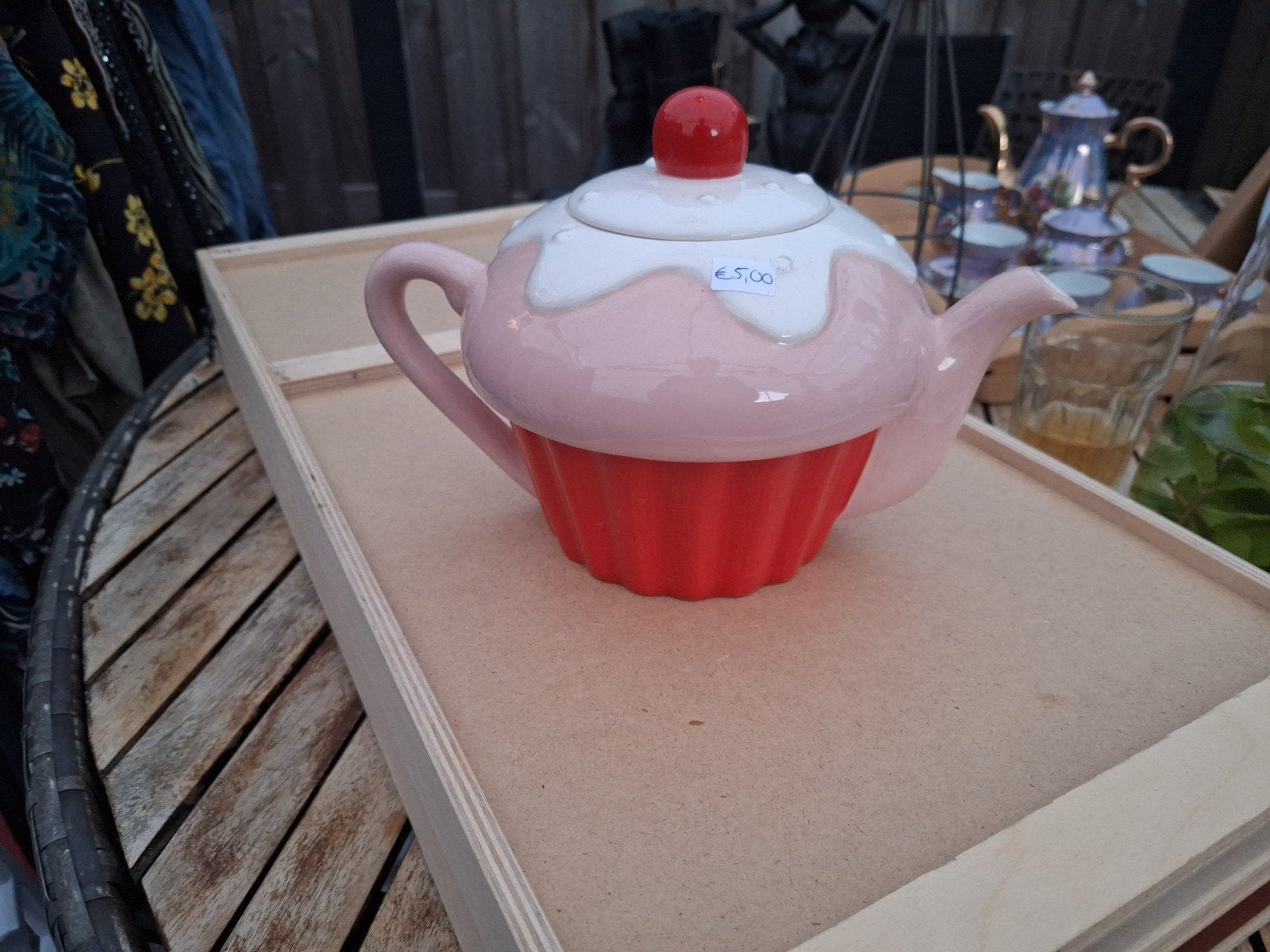 theepot cupcake, Ophalen, Nieuw, Overige stijlen, Overige typen
