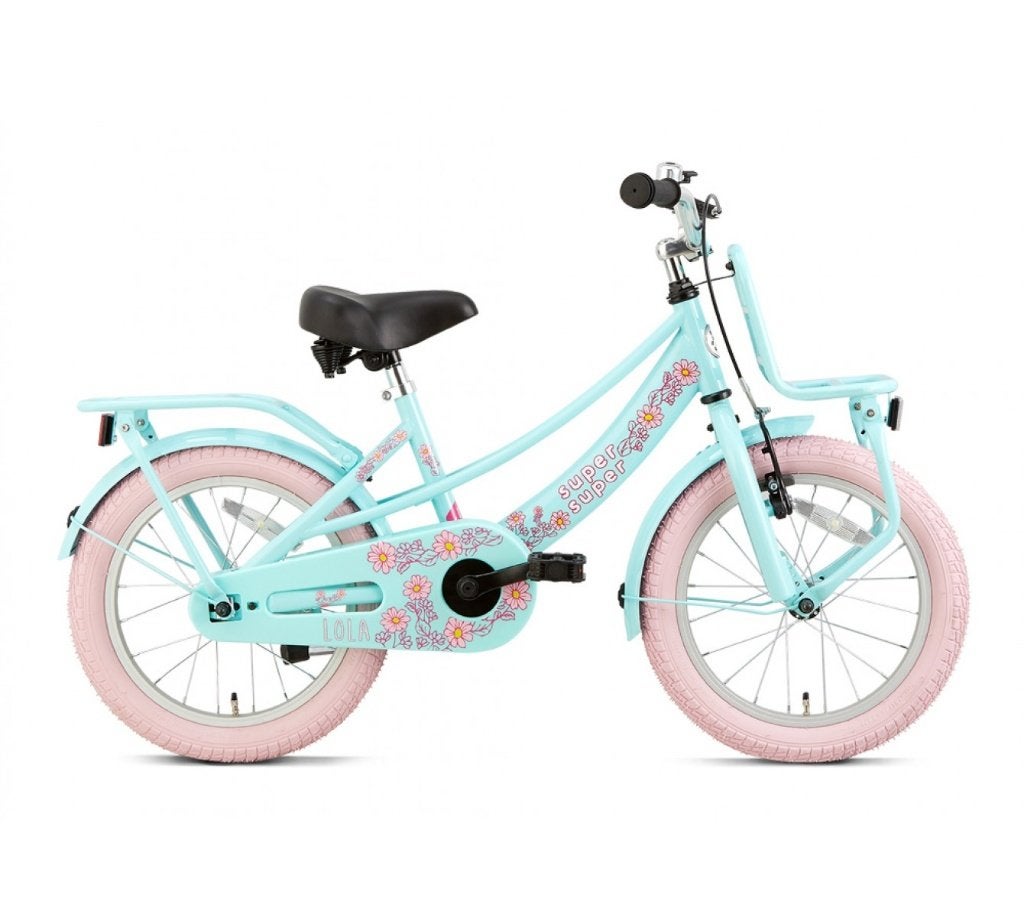 Meiden fietsen 18 inch, Ophalen, Terugtraprem, Zijwieltjes, 16 tot 20 inch