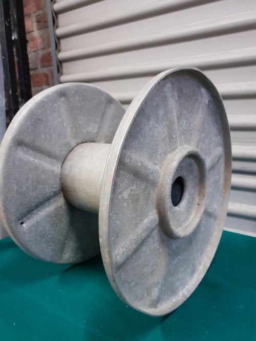 Haspel rol van aluminium, Ophalen of Verzenden, 'T Olde Gre-j, Info@toldegrej.nl, Endepoelstraat 20f Didam