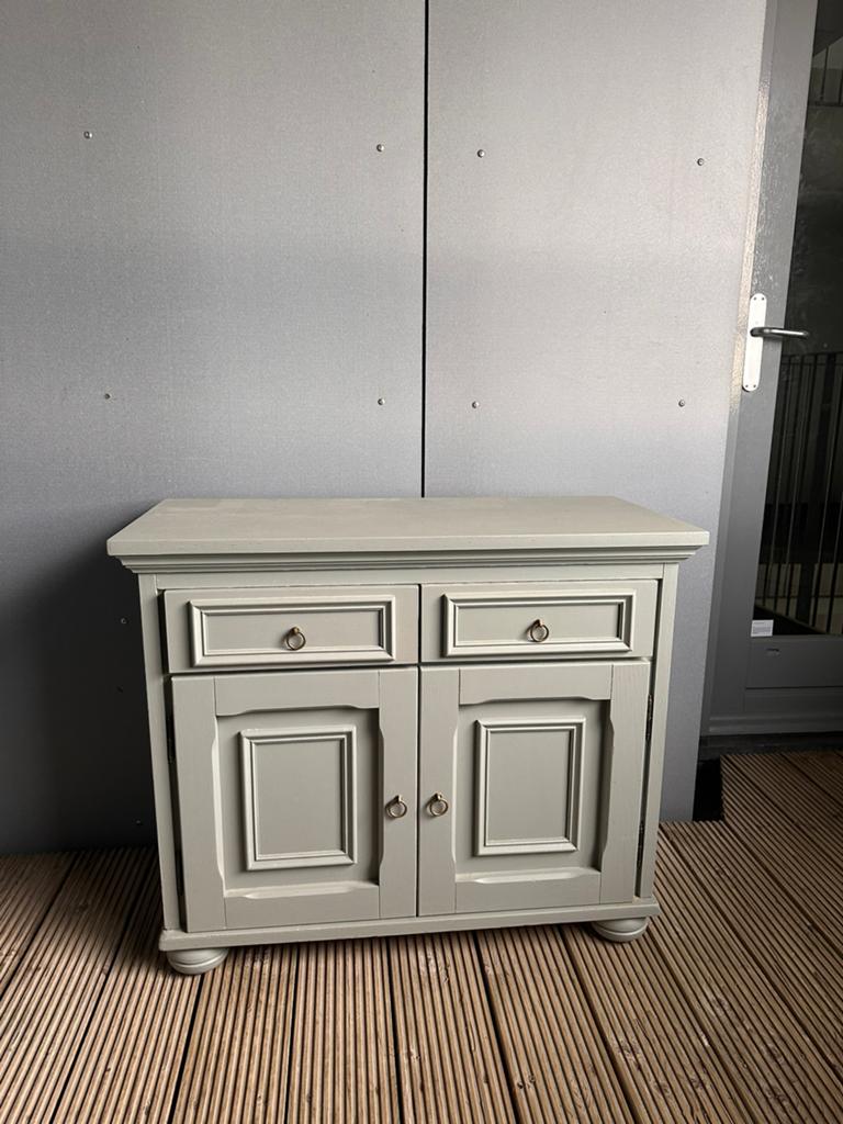 Vintage look kattenbak kastje, Ophalen, Zo goed als nieuw