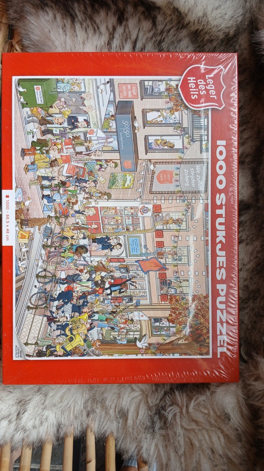 Leger des Heils Puzzel 1000 stukjes - Nieuw in verpakking, Ophalen of Verzenden, 500 t/m 1500 stukjes, Nieuw, Legpuzzel
