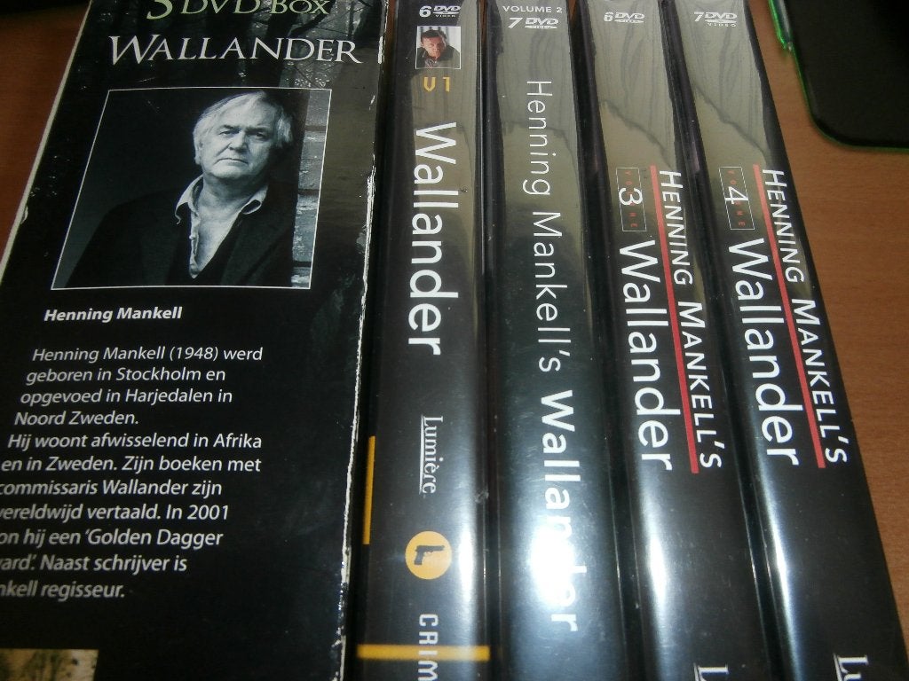 Wallander dvd serie seizoen 1 t/m 4 plus 5 films, Cd's en Dvd's, Dvd's | Tv en Series, Zo goed als nieuw, Misdaad, Seizoen 1, Seizoen 2