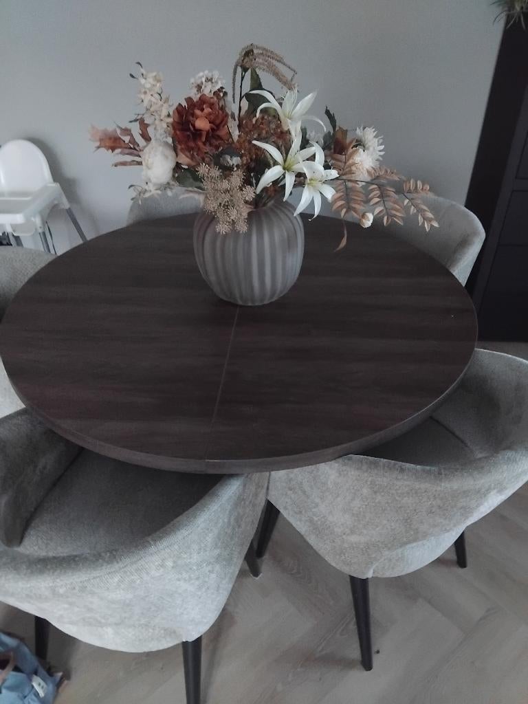 Tafelblad, Huis en Inrichting, Tafels | Eettafels, Nieuw, 100 tot 150 cm, Vijf personen of meer, Rond, Ophalen