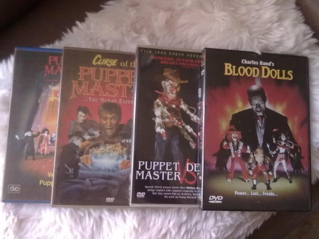 Puppet Master (Diverse delen + Blood Dolls) DVD, Cd's en Dvd's, Dvd's | Horror, Vanaf 16 jaar, Ophalen of Verzenden, Gebruikt