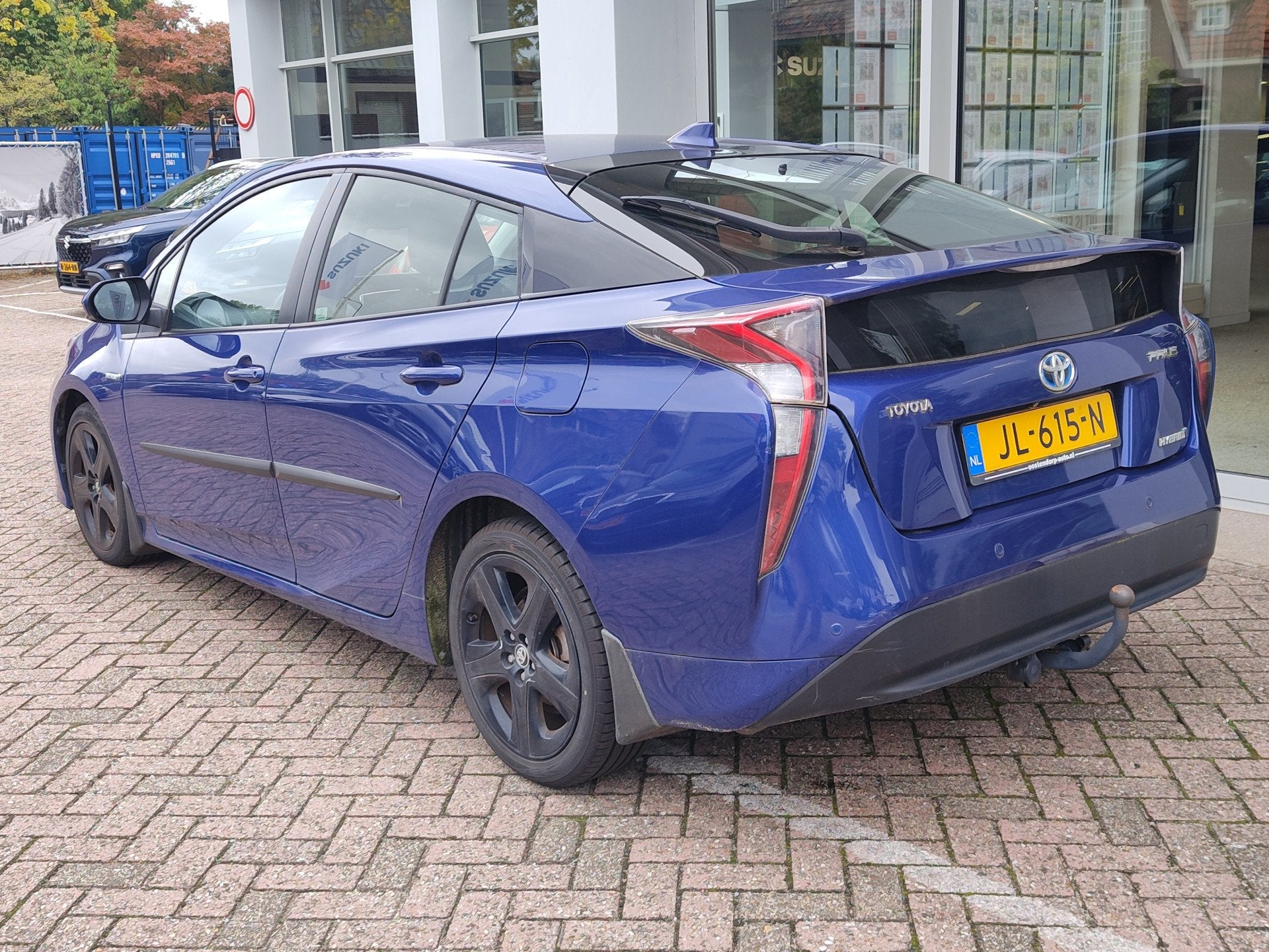 Toyota Prius 1.8 FIRST EDITION AUTOMAAT Dodehoeksensoren | S, Auto's, Stof, Blauw, 122 pk, Origineel Nederlands