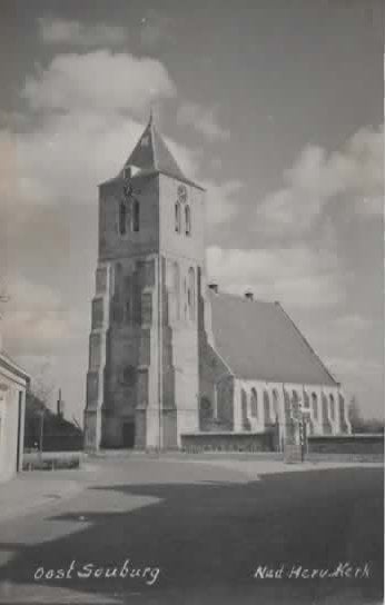 Souburg 2x Ned Herv Kerk, Verzenden, 1960 tot 1980, Ongelopen, Zeeland