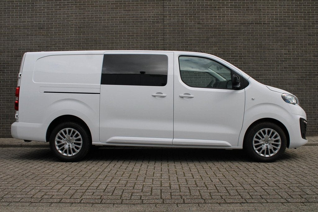 Peugeot Expert 2.0 BlueHDI 145PK L3 Dubbele Cabine Navigatie, Stof, Euro 6, 2500 kg, Wit