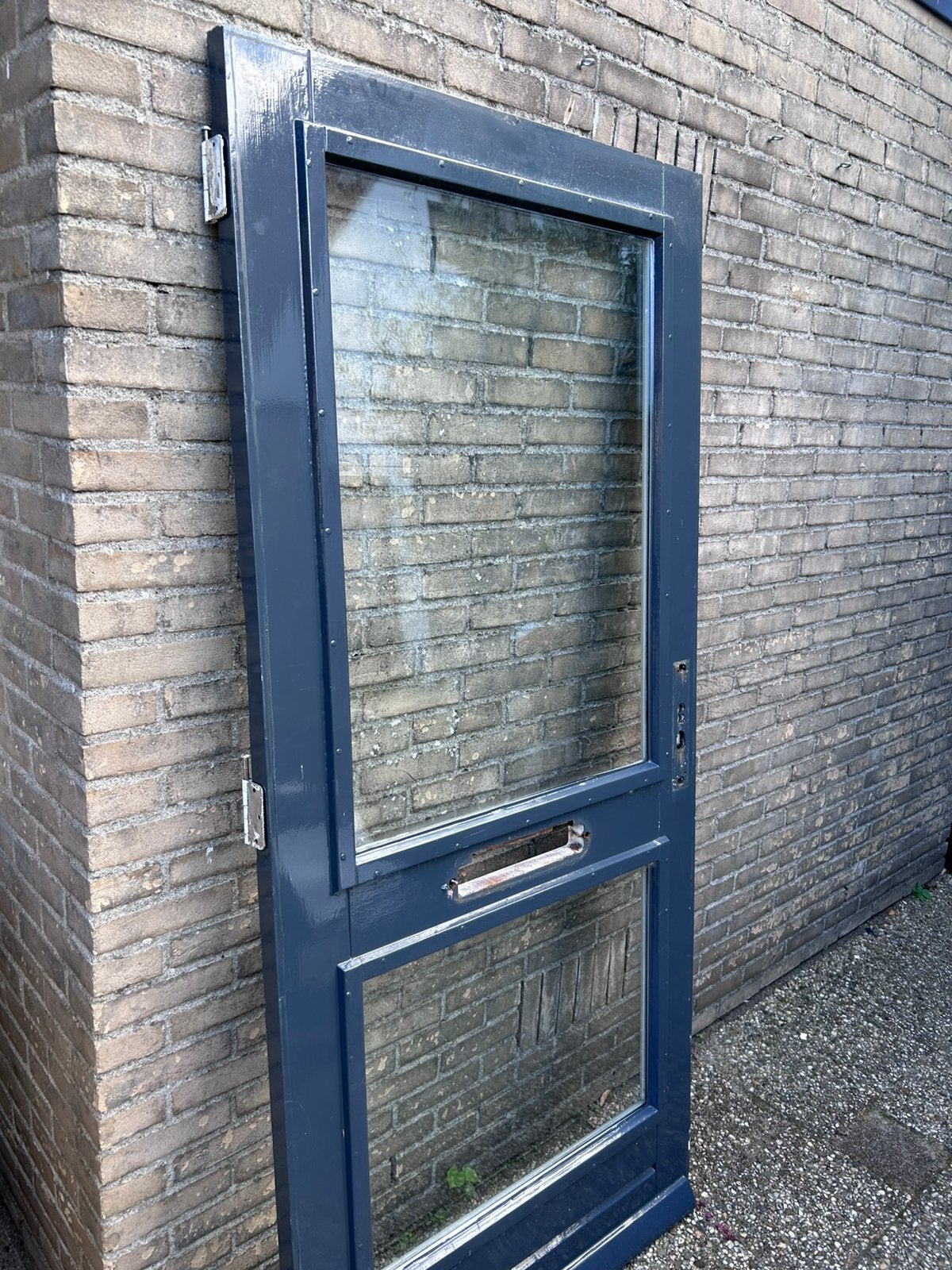 Voordeur dubbelglas, Doe-het-zelf en Verbouw, Ophalen, Gebruikt, 80 tot 100 cm, Buitendeur