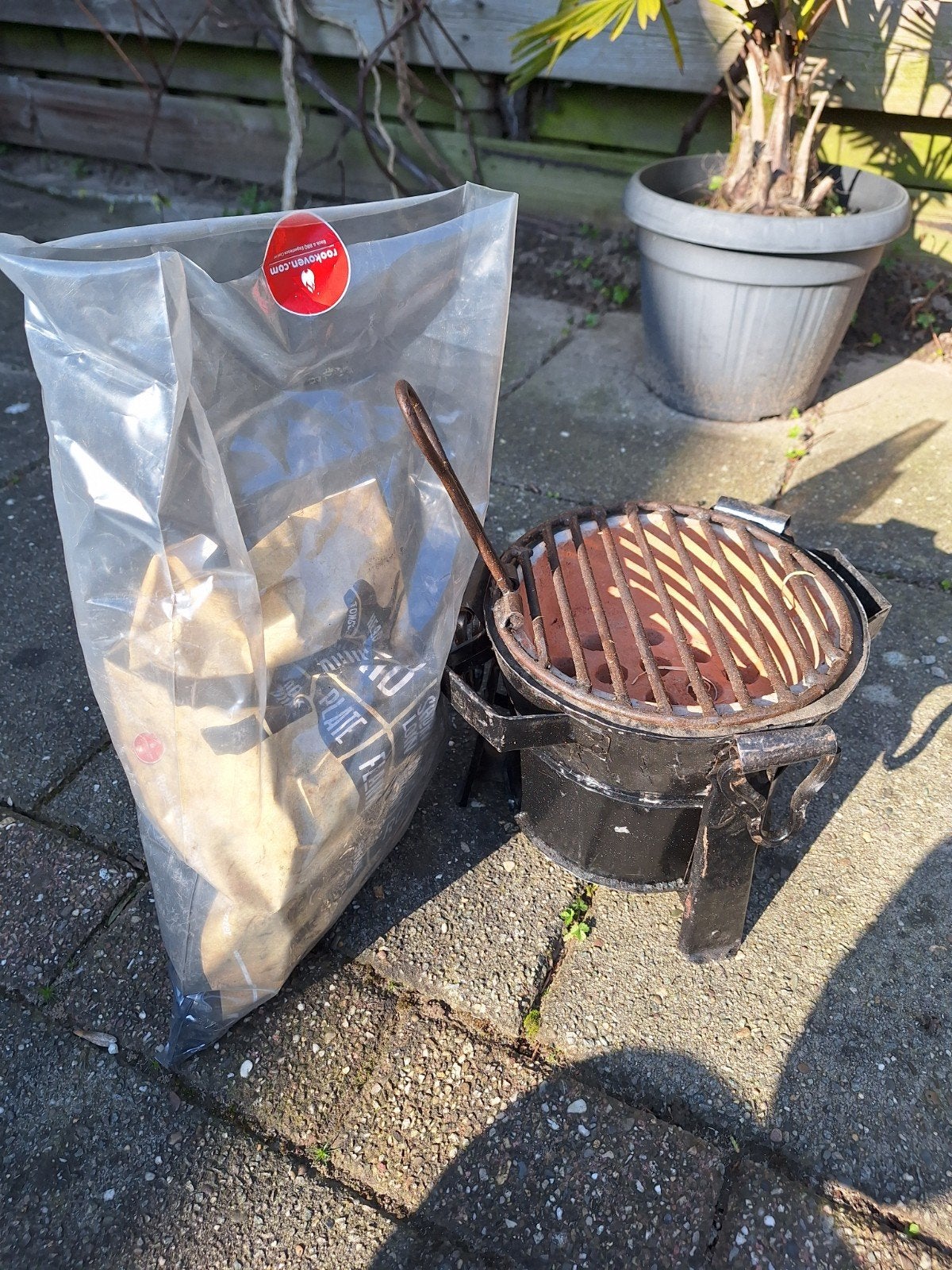 Rookoven / BBQ met houtskool, Ophalen of Verzenden, Nieuw