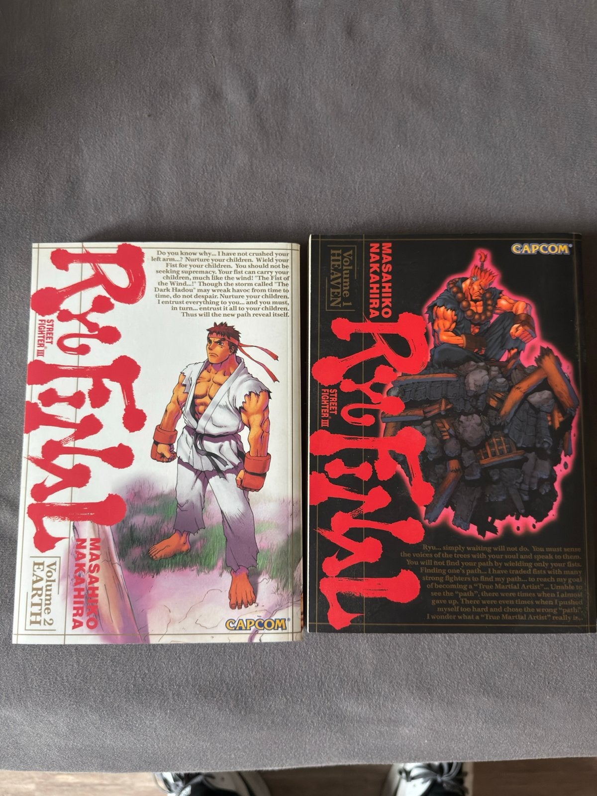 Street Fighter III Ryu Final Manga Deel 1&2, Meerdere stripboeken, Ophalen of Verzenden, Zo goed als nieuw
