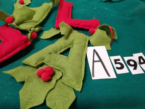 Kerst muur hanger falala , [a594], Ophalen of Verzenden, 'T Olde Gre-j, Info@toldegrej.nl, Endepoelstraat 20f Didam