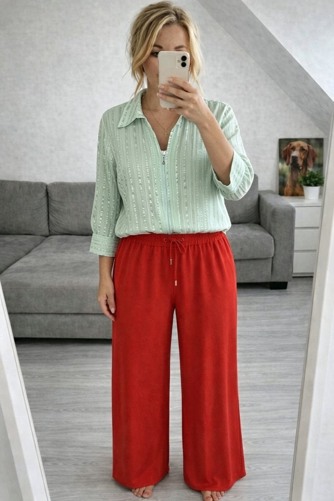 Blouse met rits xl, Verzenden, Zo goed als nieuw, Maat 46/48 (XL) of groter, Groen
