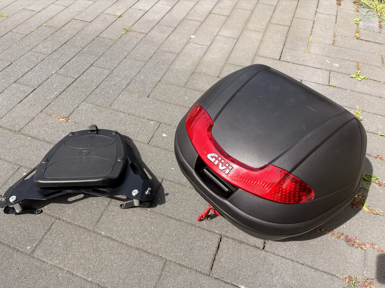 GIVI Topkoffer met montageplaat, Ophalen, Gebruikt