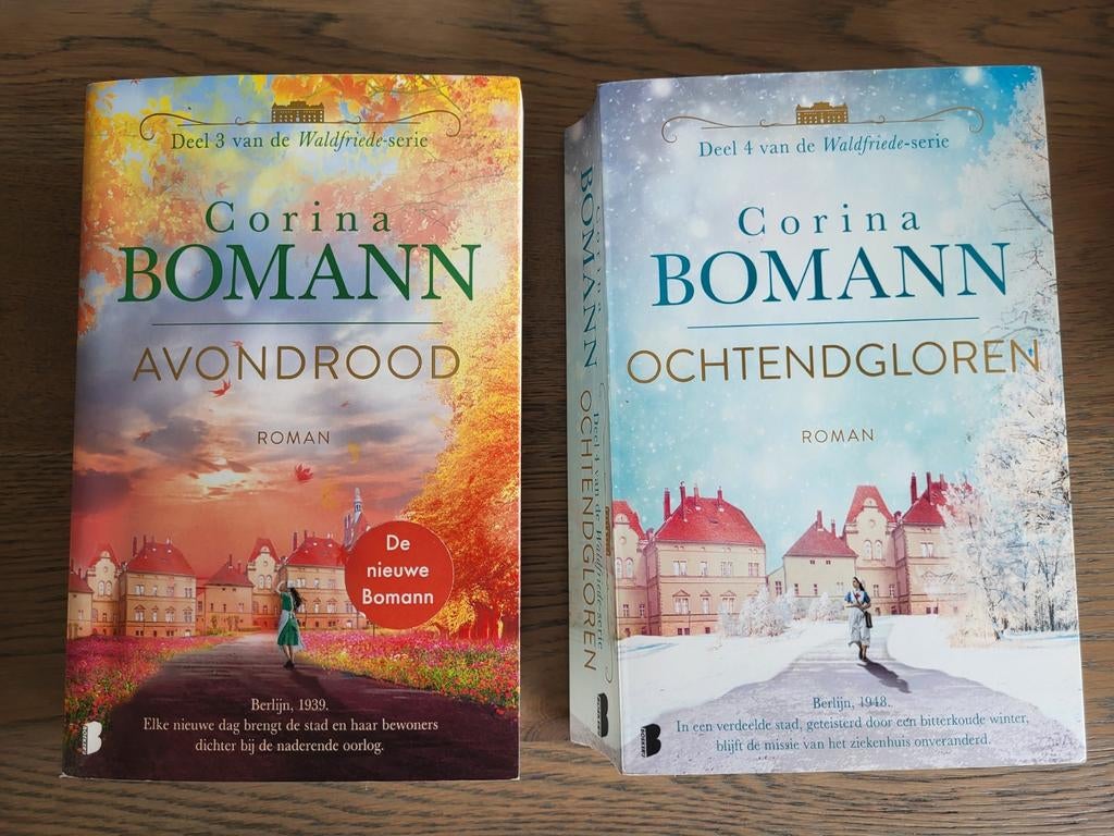 Corina Bomann- Avondrood en Ochtendgloren, Waldfriede serie, Ophalen of Verzenden, Zo goed als nieuw, Corina Bomann