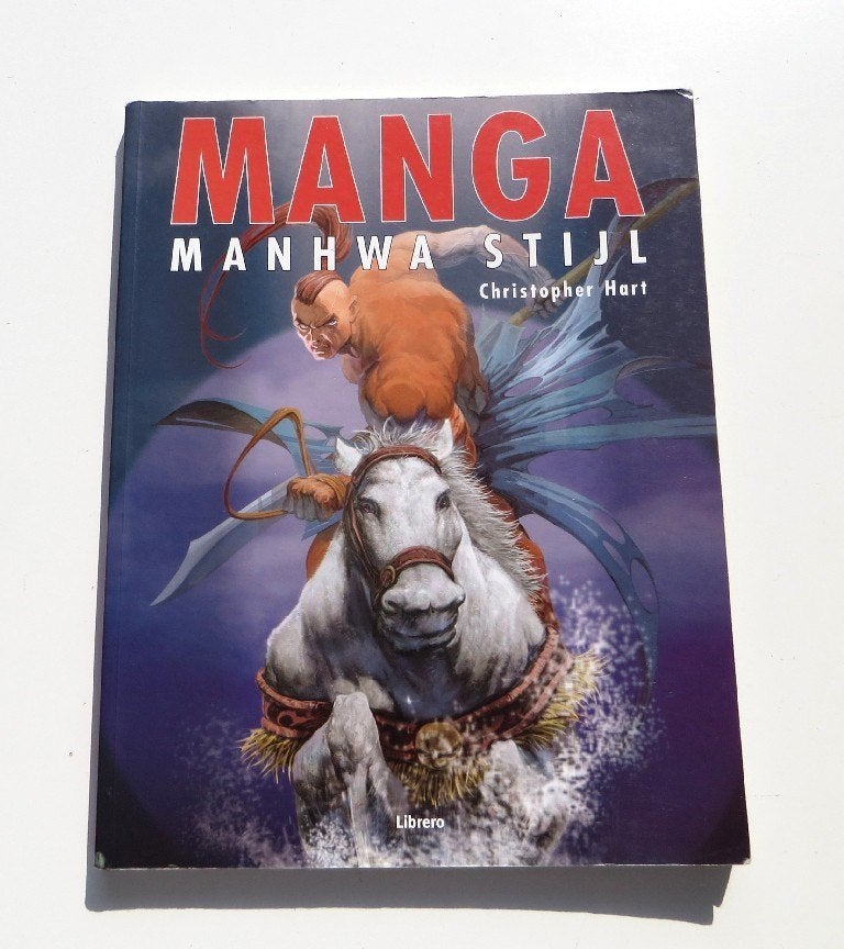 Tekenboek M5353: Christopher Hart - Manga Manhwa stijl 16+, Ophalen of Verzenden, Zo goed als nieuw, Tekenen en Schilderen, Christopher Hart