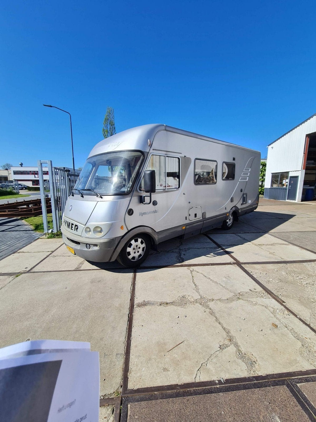 Hymer B 654 Camper met top indeling en airco,  stelpoten, Integraal, Ringverwarming, Fiat, Achteruitrijcamera