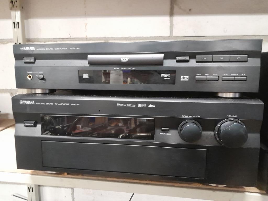 Zeer luxe yamaha stereo met infinity speakers, Gebruikt, Losse componenten, Speakers, Ophalen