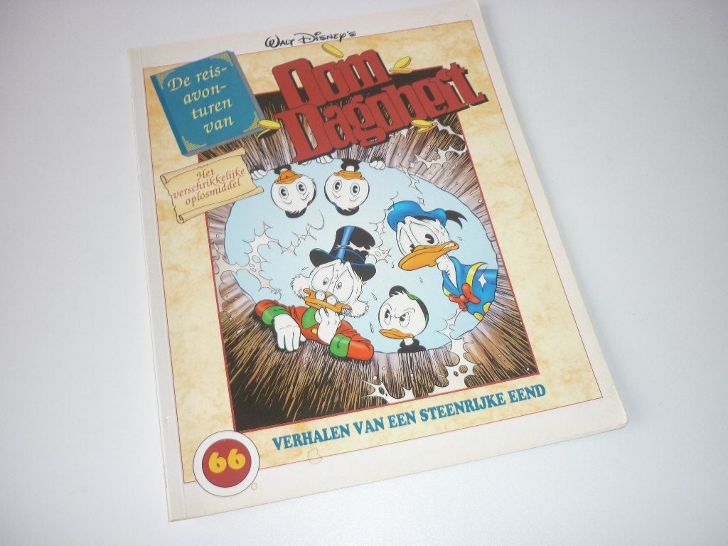 Deel 66: Reisavonturen  van Oom Dagobert (1e druk), Boeken, Eén stripboek, Ophalen of Verzenden, Gelezen