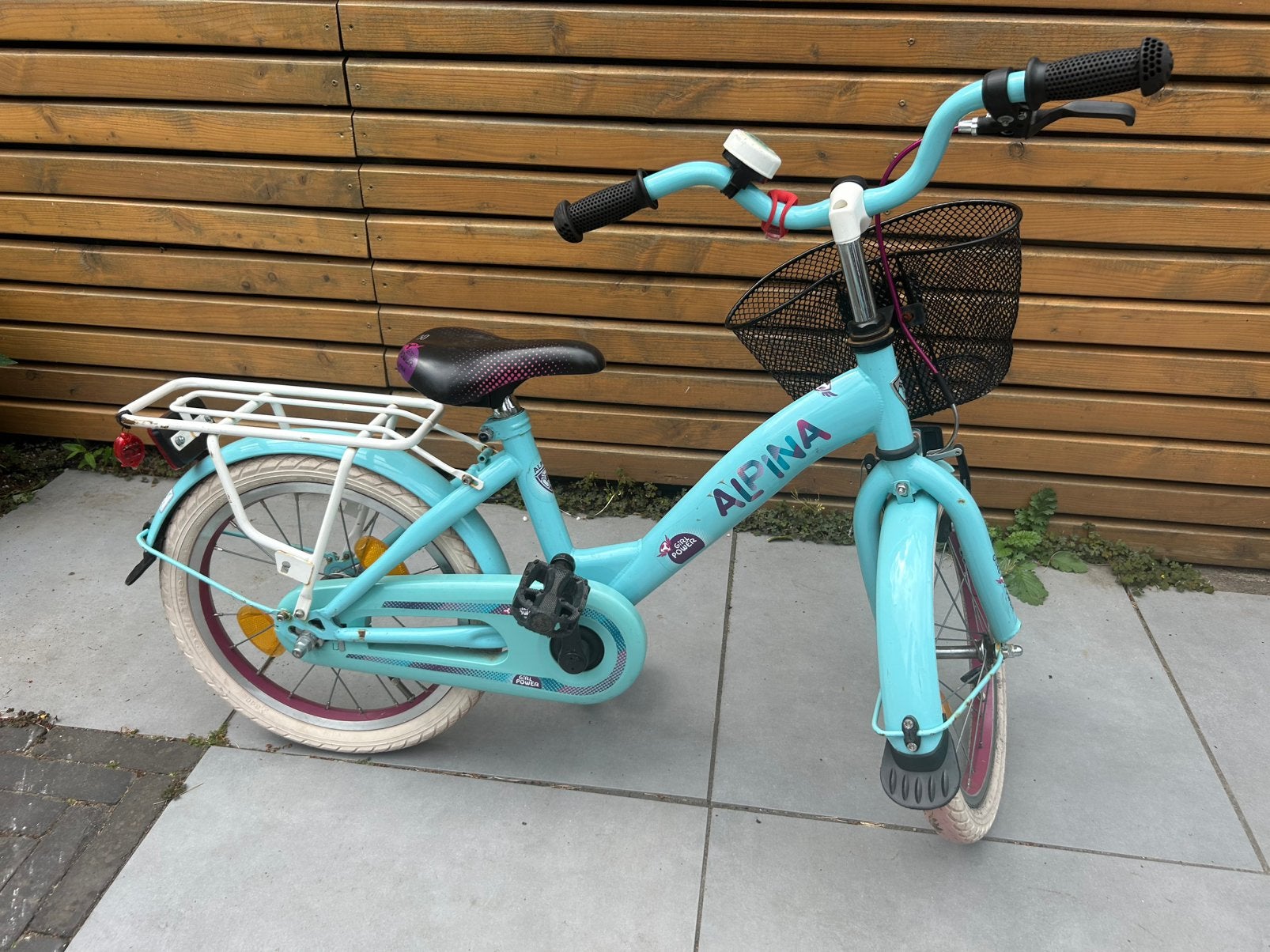 Alpina fiets 16 inch, Fietsen en Brommers, Fietsen | Kinderfietsjes, Ophalen, Terugtraprem, Alpina, 16 tot 20 inch