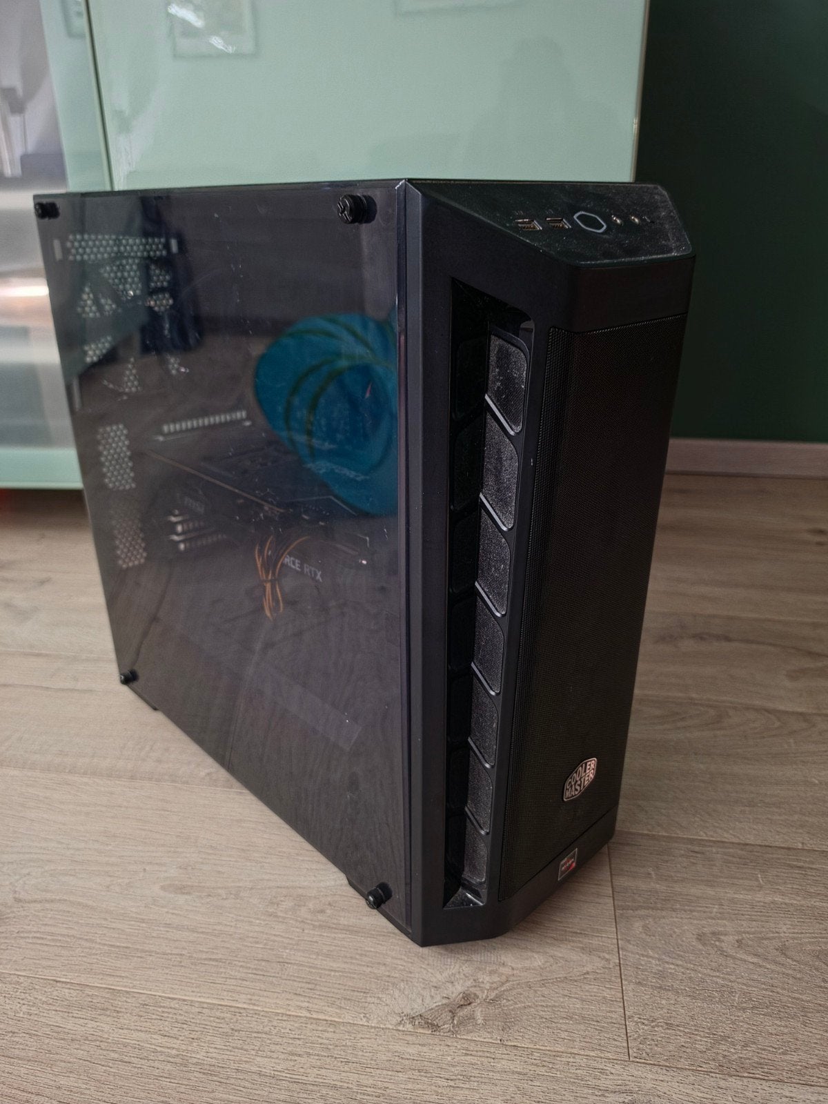Gaming PC met AMD Ryzen 7 2700X, RTX 3080 en waterkoeling, Ophalen, 32 GB, Gaming, SSD