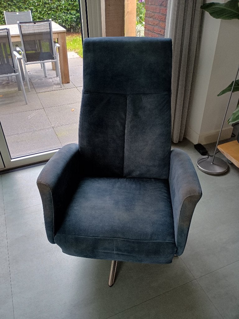 relaxstoel(en), Huis en Inrichting, Ophalen, Gebruikt, Minder dan 75 cm, Leer
