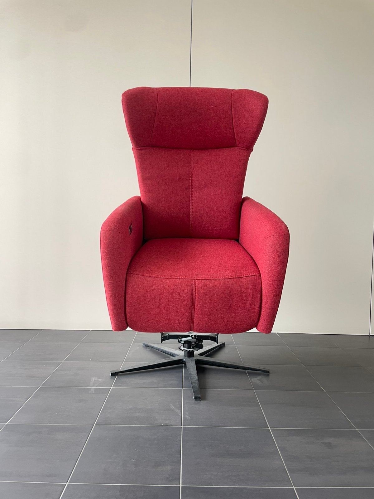 Nette prominent sorisso sta op stoel / relax fauteuil, Huis en Inrichting, Fauteuils, Gebruikt, Minder dan 75 cm, Ophalen of Verzenden