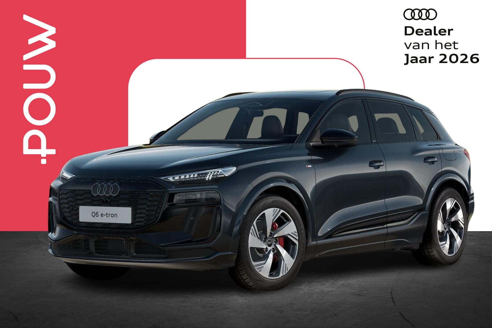 Audi Q6 e-tron S Edition Performance 100 kWh | Panoramadak |, Auto's, Automaat, 12 maanden, Automatische klimaatregeling, Leder