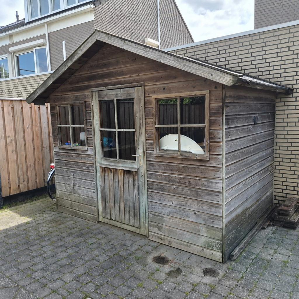 Gratis tuinhuis 2x3 meter, zelf demonteren, Tuin en Terras, Ophalen