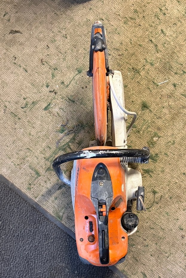 Stihl ts 420 350mm kap bandenzaag, Ophalen