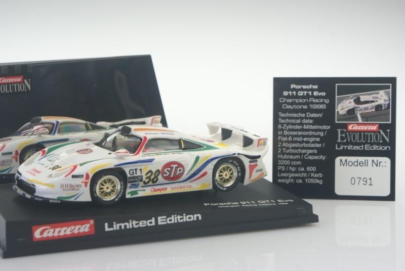 Carrera Evolution Porsche 911 GT1 Champion  MEGA STUNT DEAL, Carrera, Racebaan, Carrera, Carrera