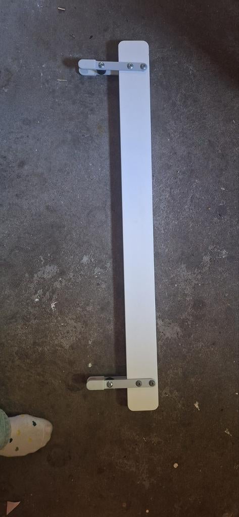 IKEA NATTAPA zijsteun wit - voorkomt uit bed vallen, Kinderen en Baby's, Kinderkamer | Bedden, Ophalen, Gebruikt, Minder dan 140 cm