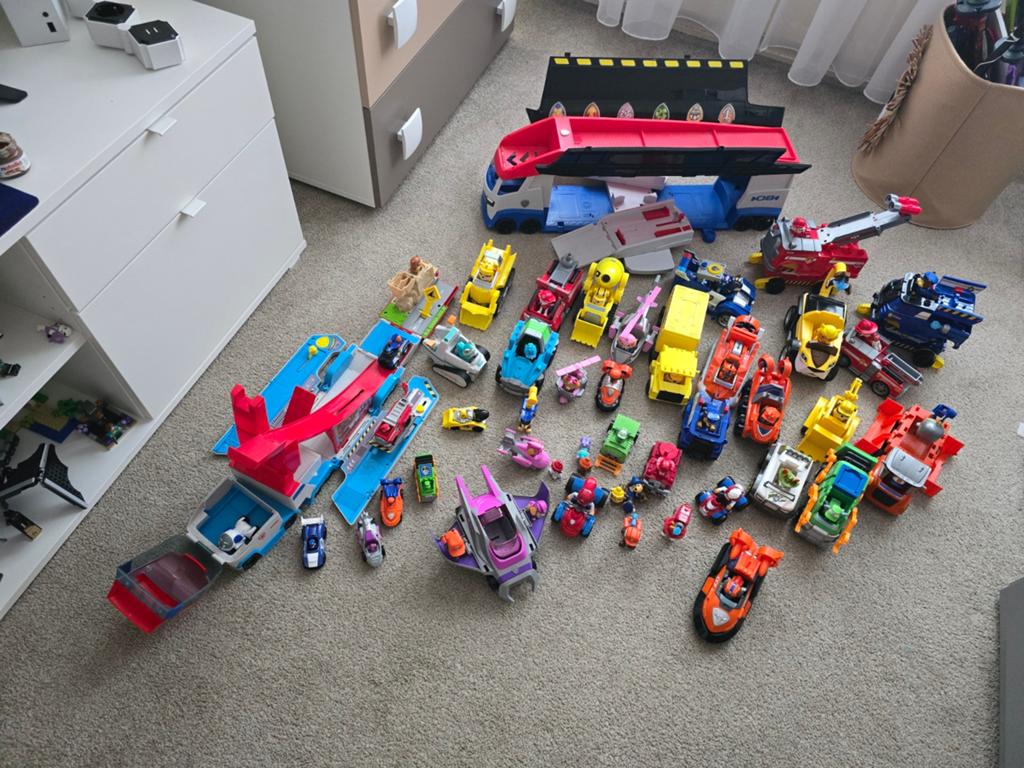 Paw Patrol figuren., Ophalen of Verzenden, Gebruikt