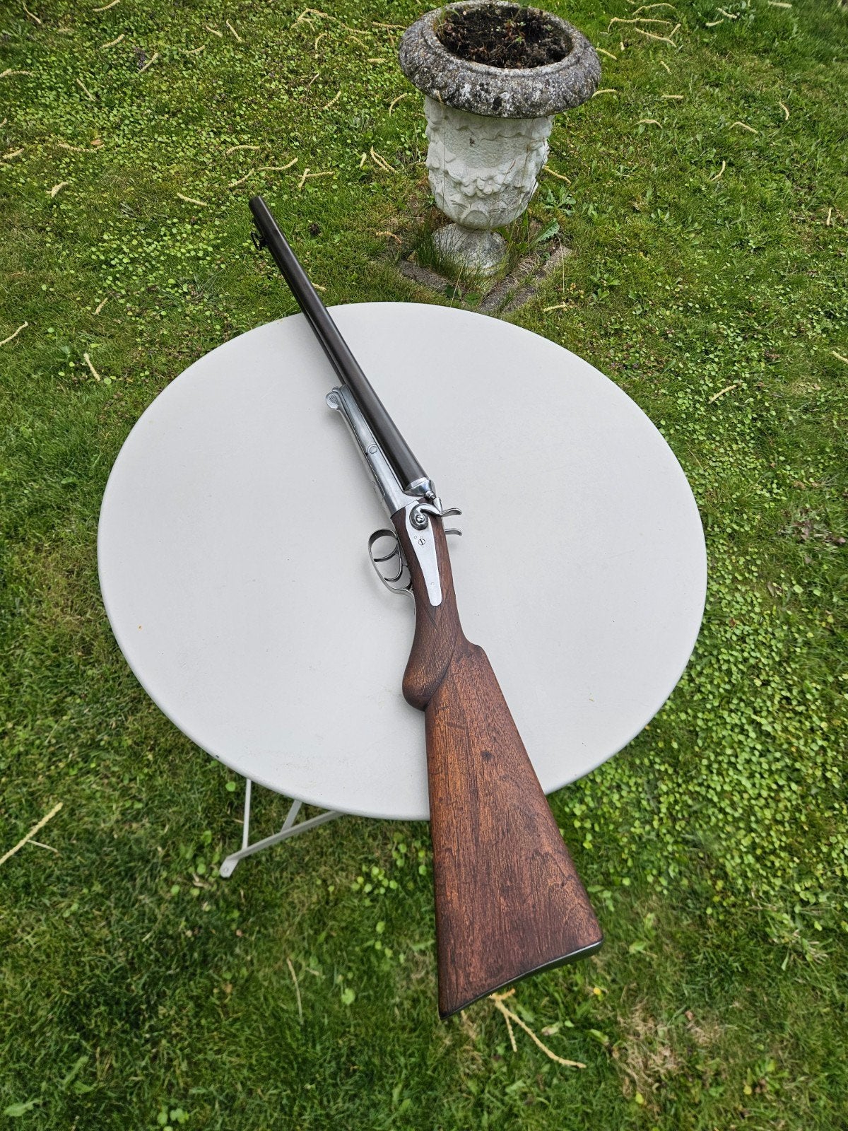 Caliber 12 coachgun jachtgeweer, Antiek en Kunst, Antiek | Overige Antiek, Ophalen of Verzenden