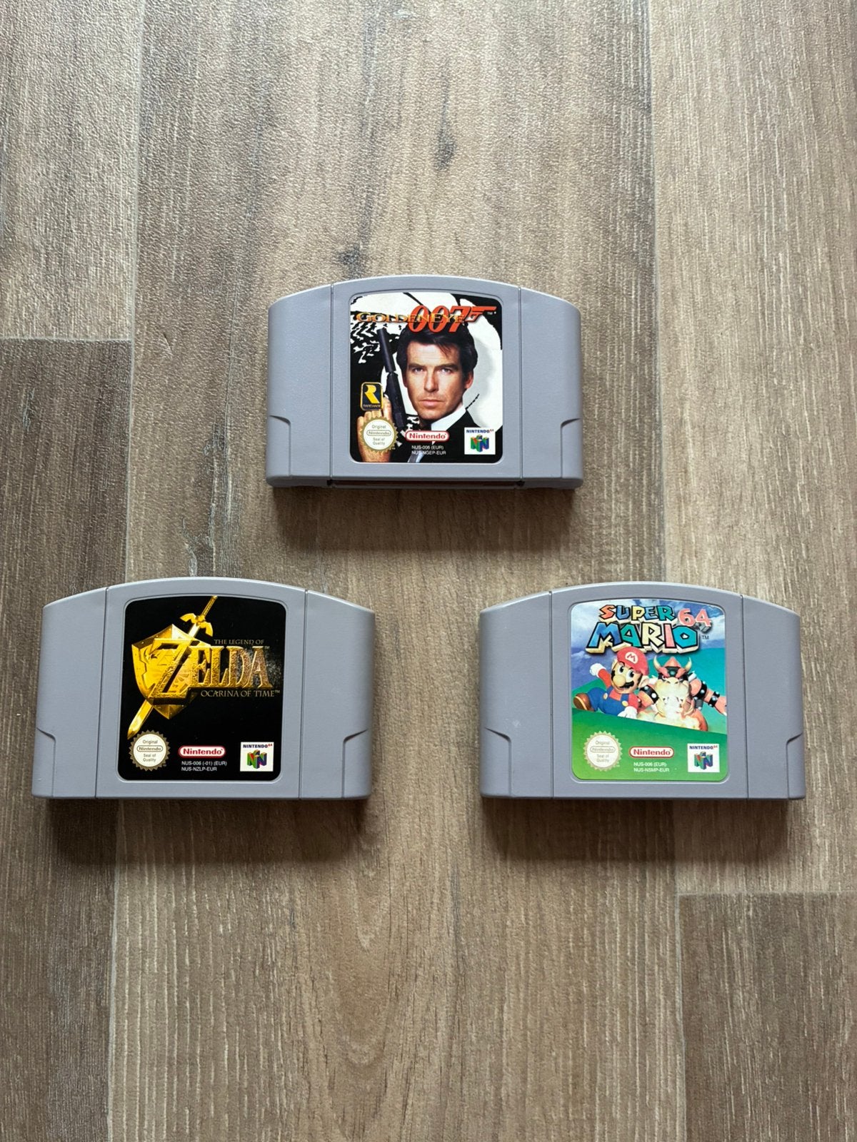 Ocarina of Time, Goldeneye 64, Super Mario 64, Spelcomputers en Games, Games | Nintendo 64, Avontuur en Actie, Gebruikt, 1 speler