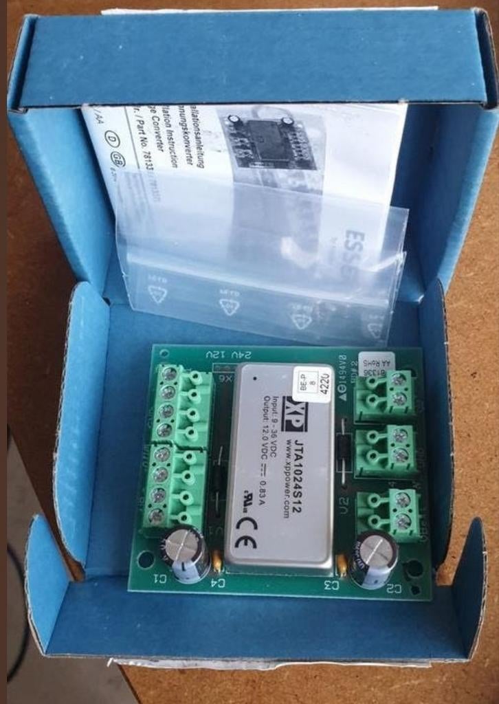 Esser Spanningsomvormer met galvanische scheiding 12V/24V-12, Ophalen of Verzenden