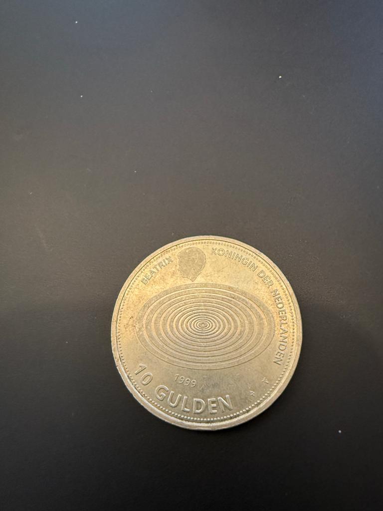 10 Gulden Beatrix 1999 - Laatste Gulden, Postzegels en Munten, Munten | Nederland, Ophalen of Verzenden, Koningin Beatrix, 10 gulden