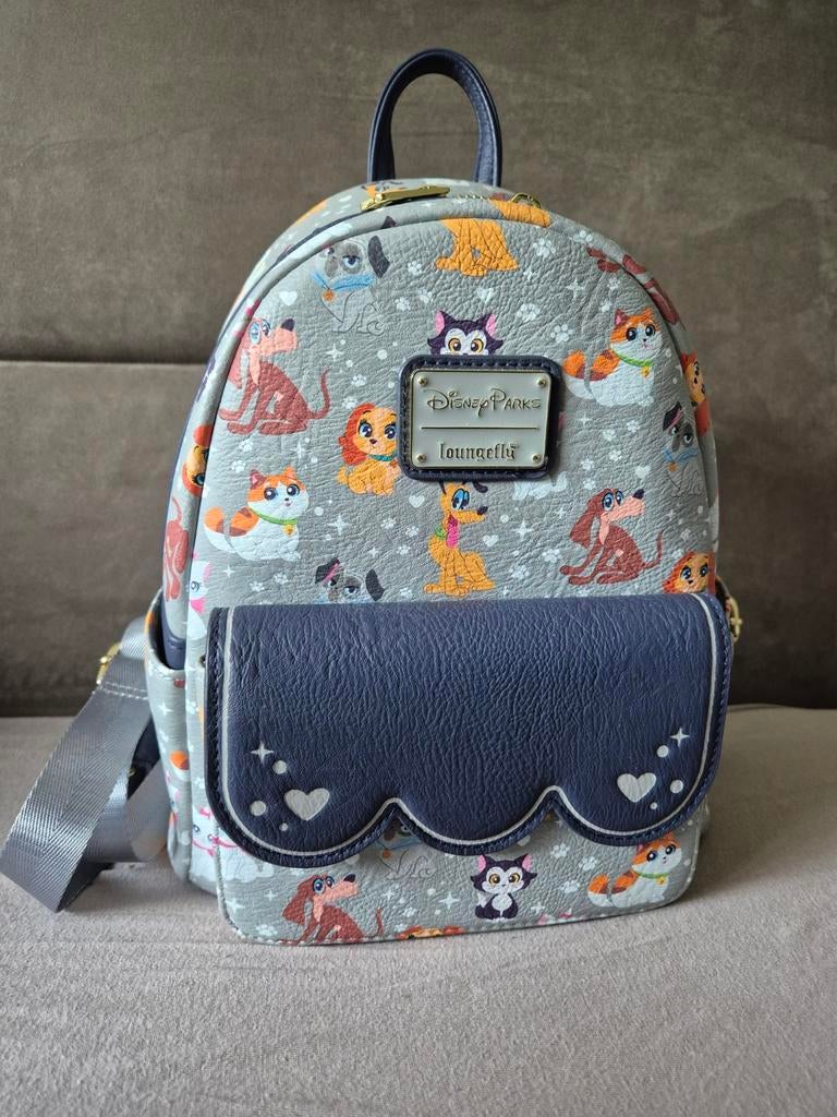Disney Loungefly rugtas cat's and dogs, Ophalen, Zo goed als nieuw