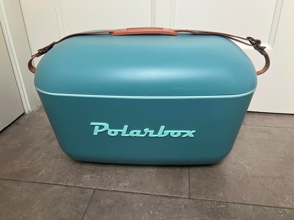 Retro Polarbox koelbox - 20L. - nieuw, Caravans en Kamperen, Ophalen of Verzenden, Nieuw, Koelbox, Koelelement
