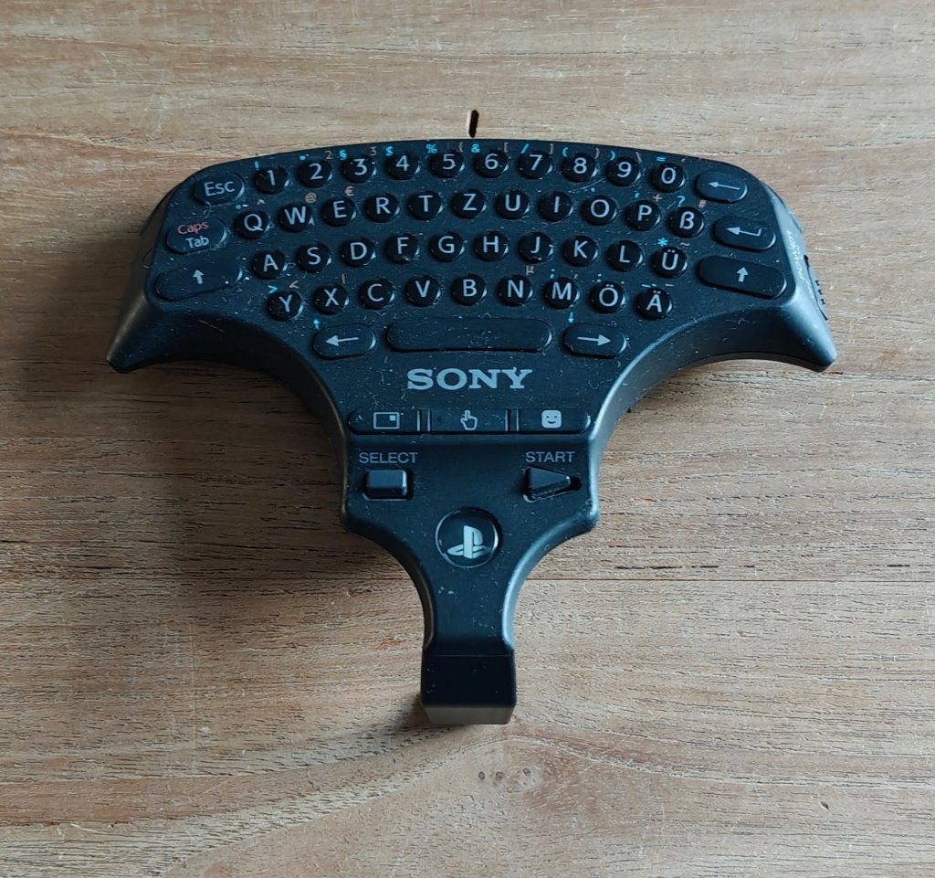 Originele Sony PS3 Wireless Keypad (Model: CECHZK1DE), Ophalen of Verzenden, Gebruikt, Controller, PlayStation 3
