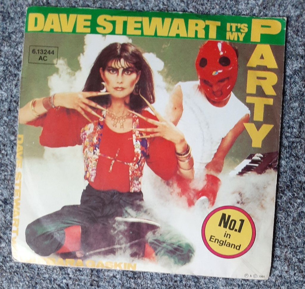 Dave Stewart With Barbara Gaskin – It's My Party, Ophalen of Verzenden, Gebruikt, 7 inch, Pop