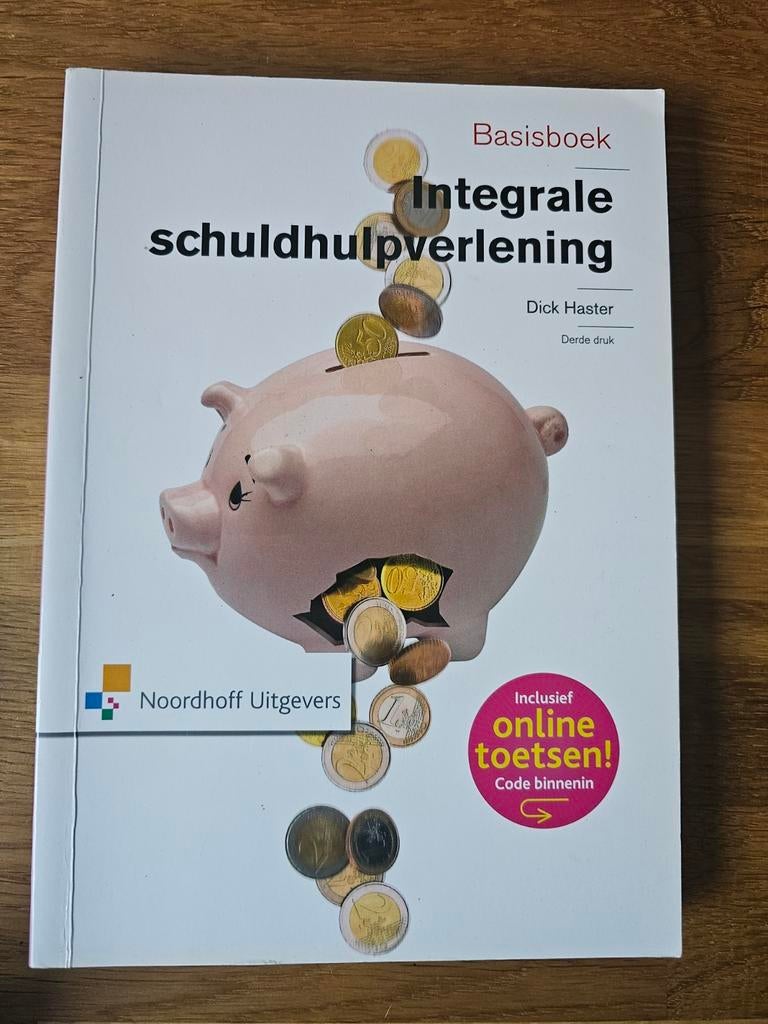 Basisboek integrale schuldhulpverlening, Ophalen of Verzenden, Zo goed als nieuw