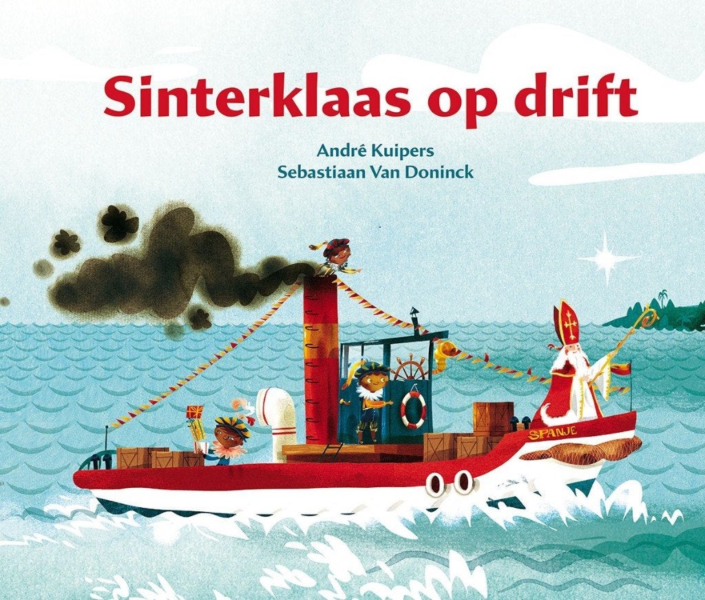 Sinterklaas op drift - André Kuipers"", Ophalen of Verzenden, Zo goed als nieuw