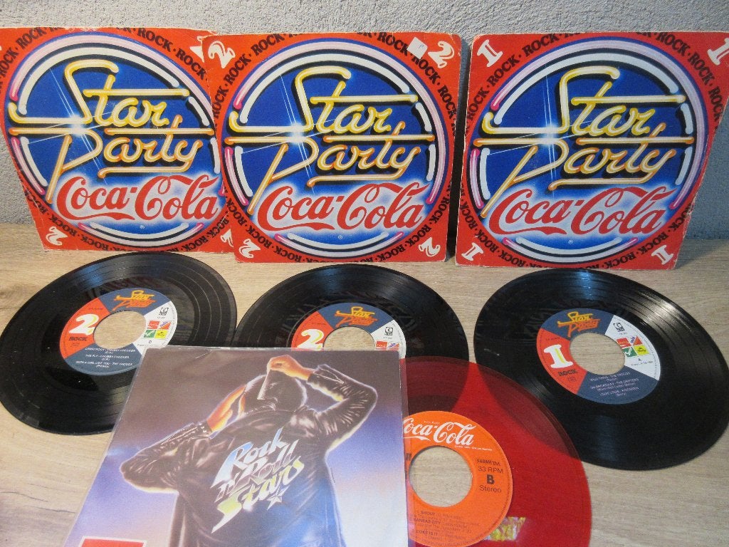 Coca Cola singles, Ophalen of Verzenden, Gebruikt, Pop